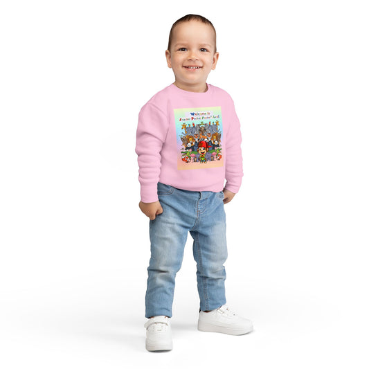 Toddler's Sweatshirt - Wear and learn about at all the animals on this sweatshirt!