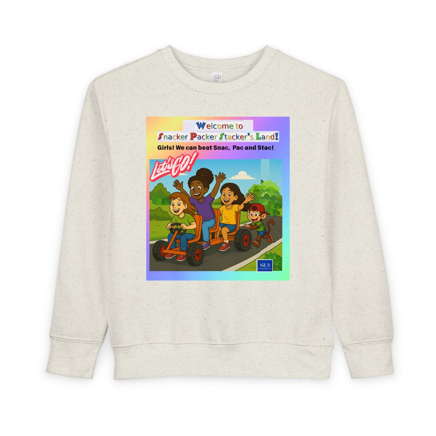 Toddler welcome to Sacker Packer's Land Toddler Sweatshirt - Fun & Playful Kids Apparel