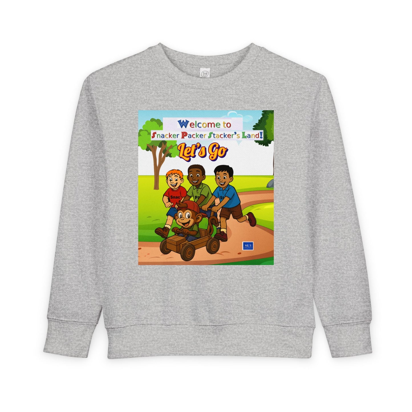 Toddler Sweatshirt - Welcome to Fun Adventures! Let's Go!