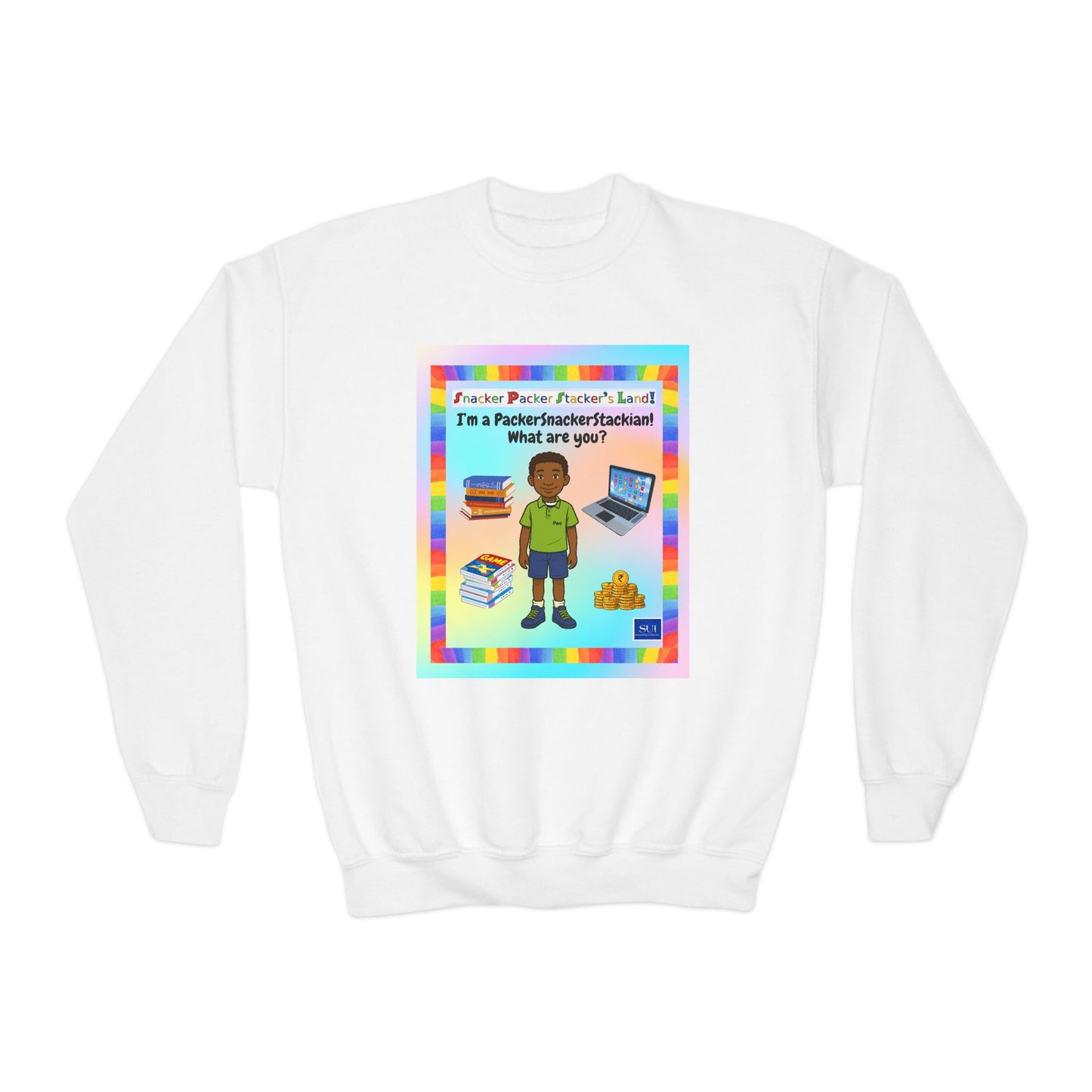 Youth Crewneck Sweatshirt - Perfect for Future Leaders!