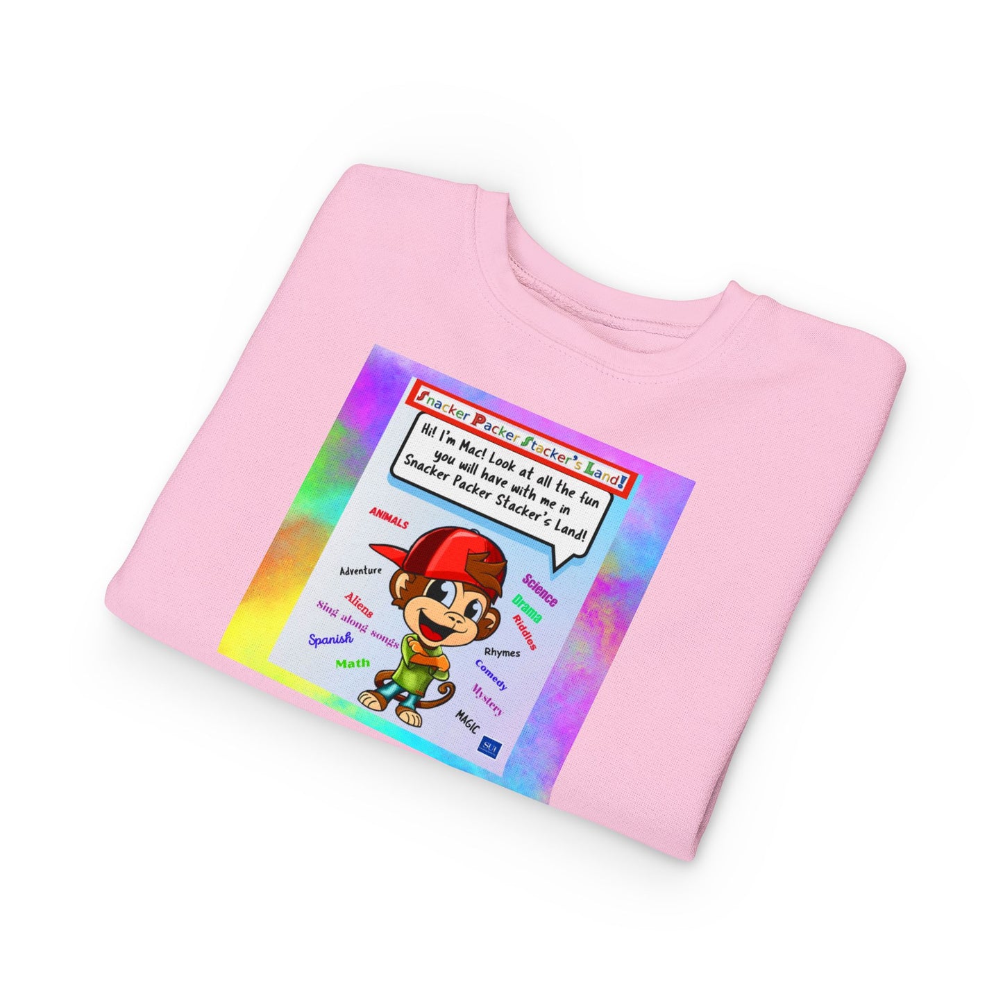 Toddler Sweatshirt with Playful Design - Perfect for Everyday Wear!