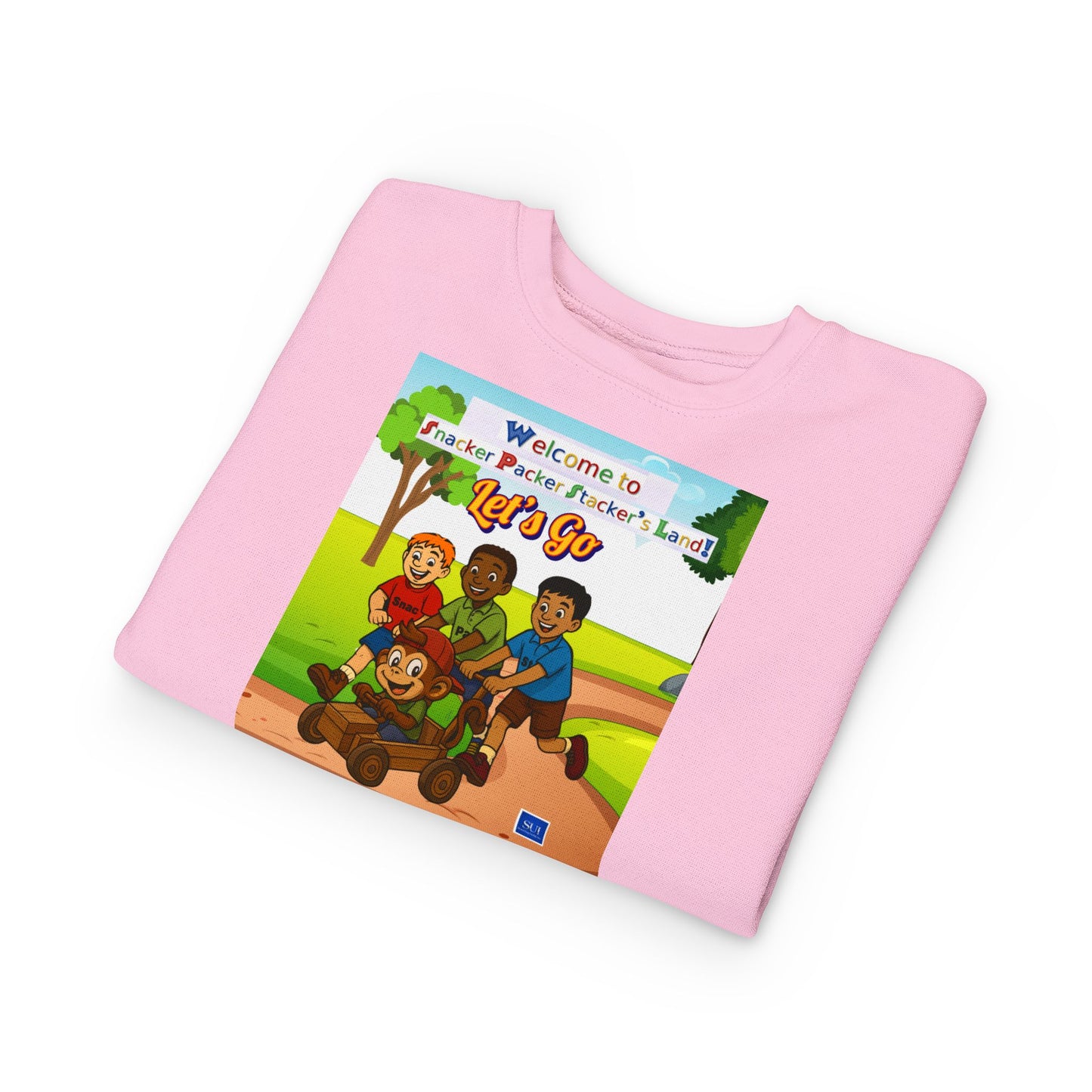 Toddler Sweatshirt - Welcome to Fun Adventures! Let's Go!
