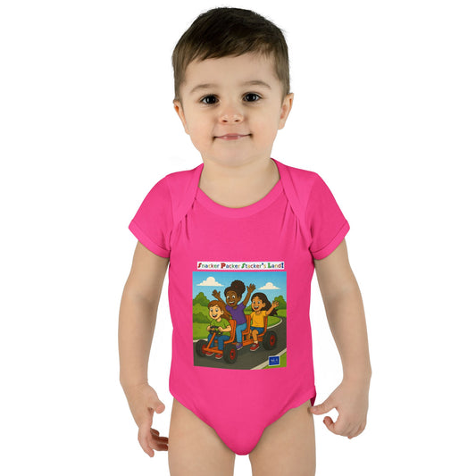Playful Infant Bodysuit - Girls like to ride too!