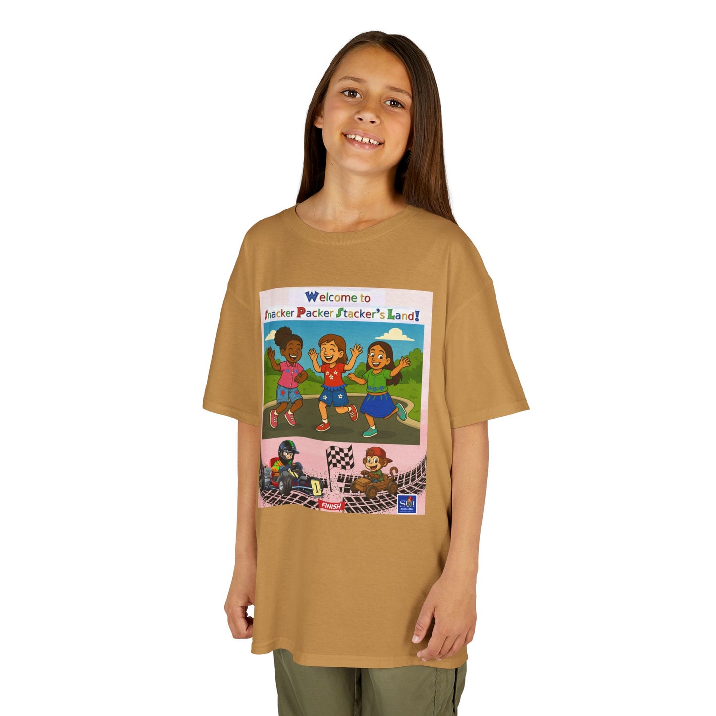 Kids Graphic Tee - Welcome to Snacker Packer's Land