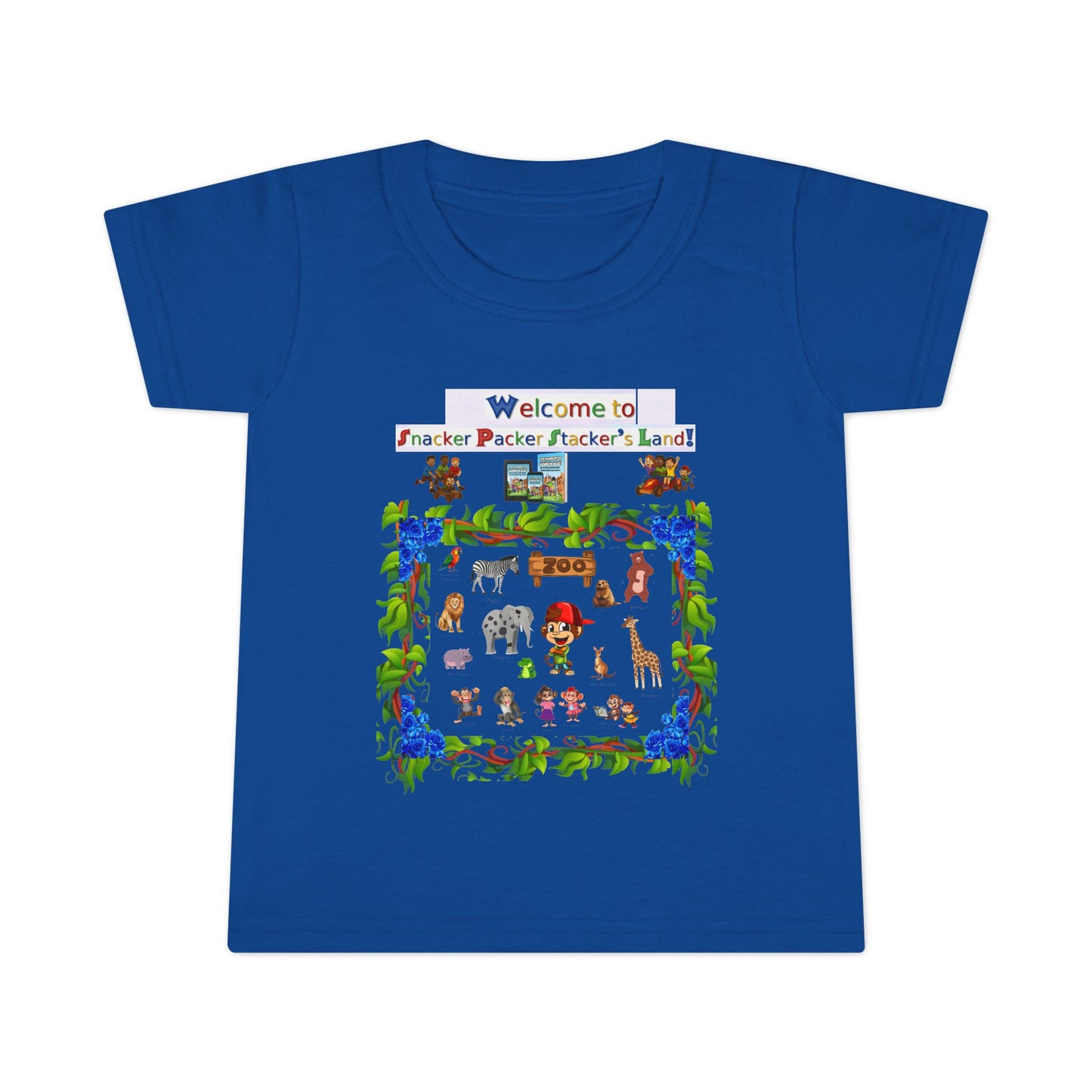 Welcome to Snicker Packer Stucker's Land Toddler T-Shirt