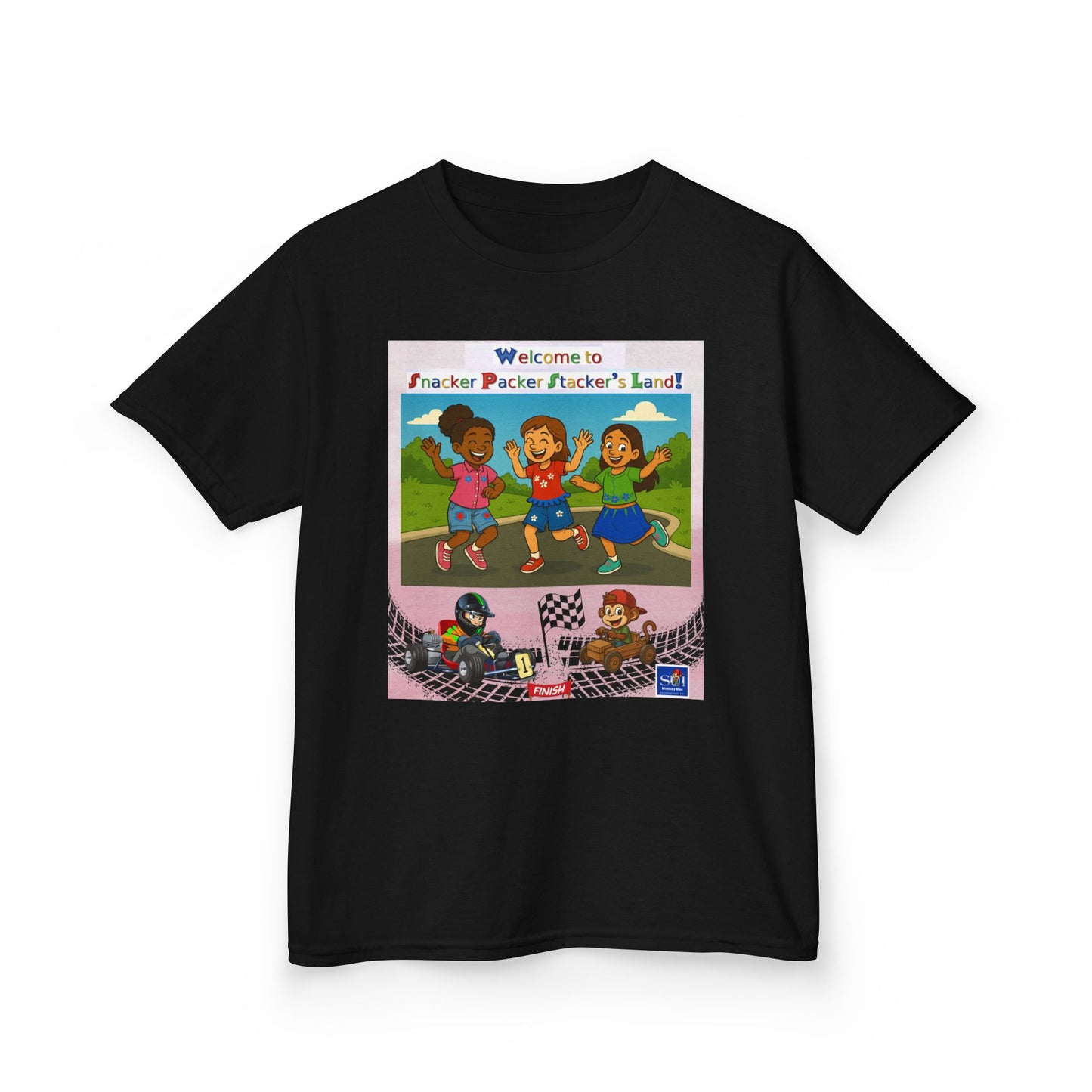 Kids Graphic Tee - Welcome to Snacker Packer's Land