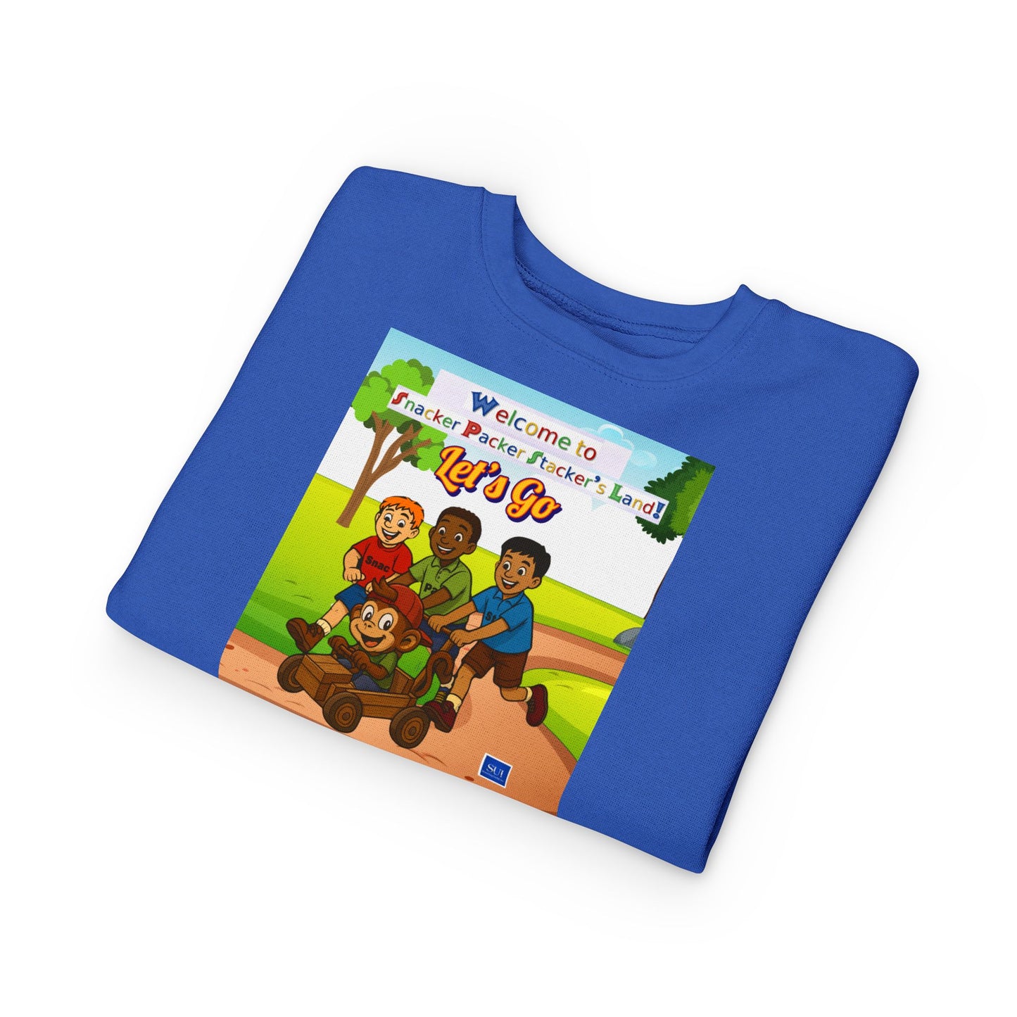Toddler Sweatshirt - Welcome to Fun Adventures! Let's Go!
