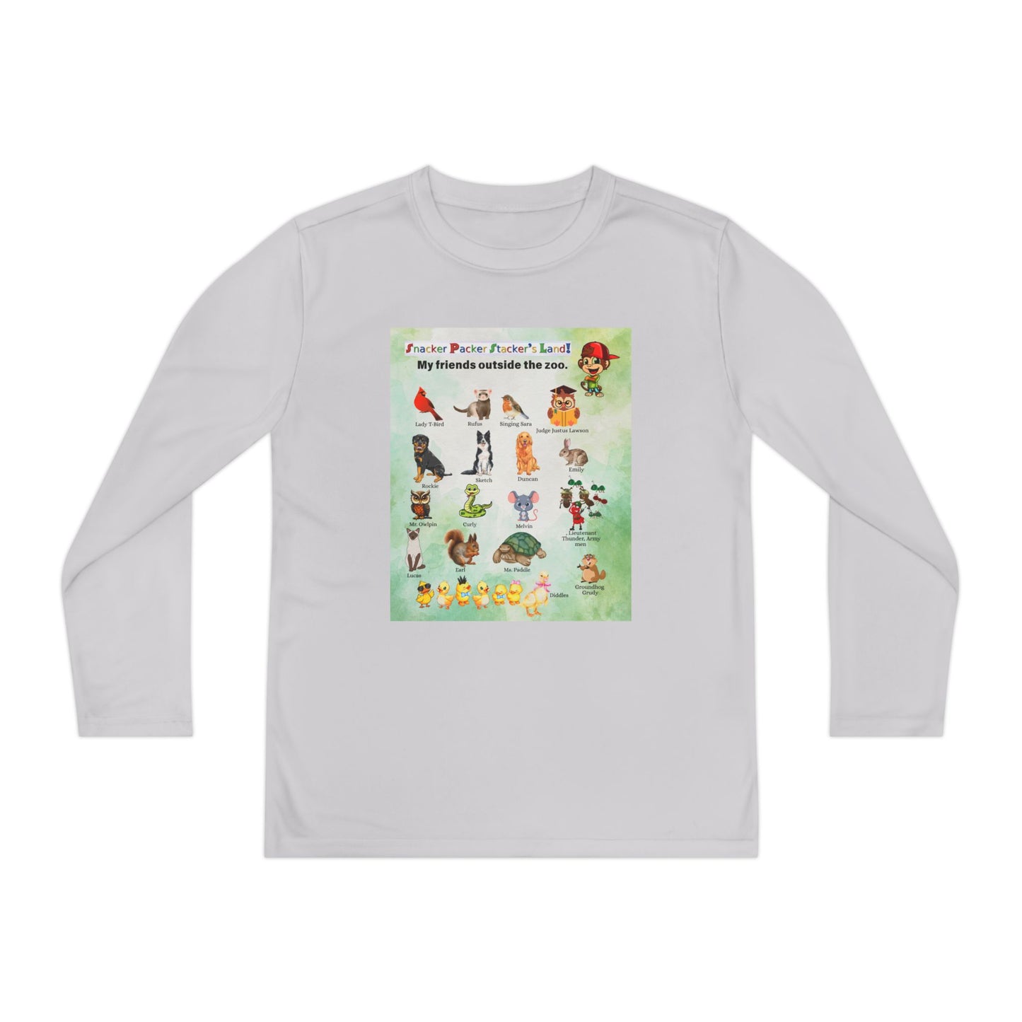 Youth Nature-Inspired Youth Long Sleeve Tee