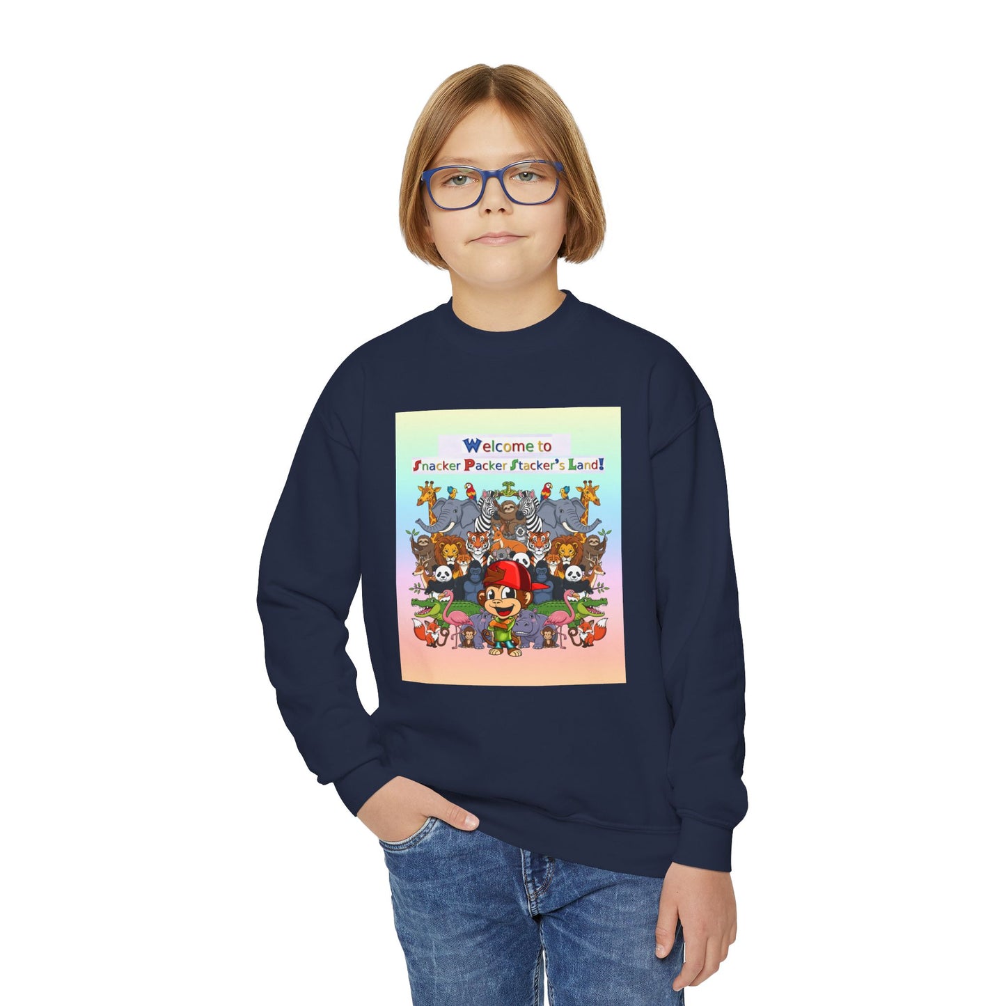 Youth, welcome to the Party Youth Crewneck Sweatshirt