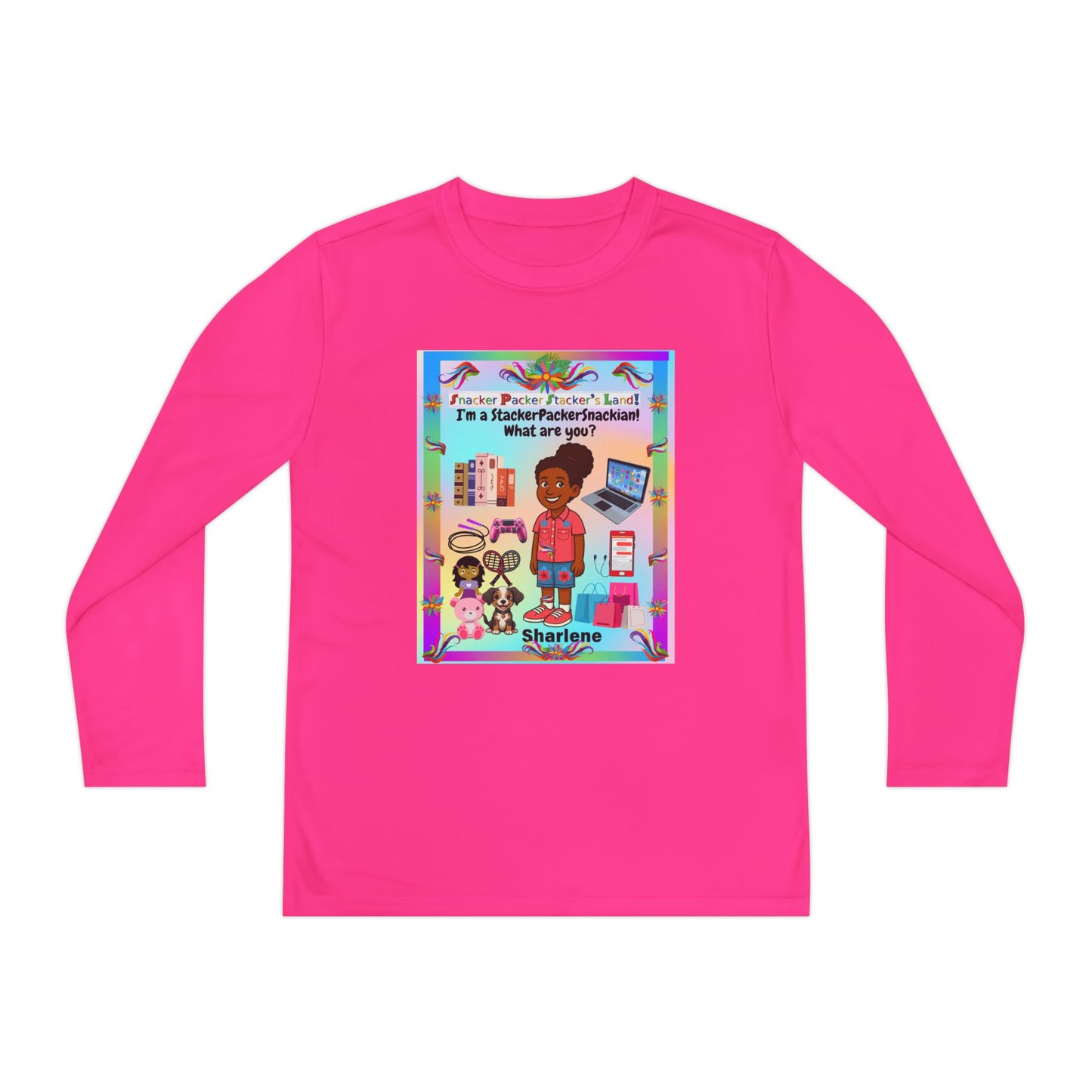 Youth Long Sleeve Tee — I’m a "StackerPackerSnackian!"  What are you?