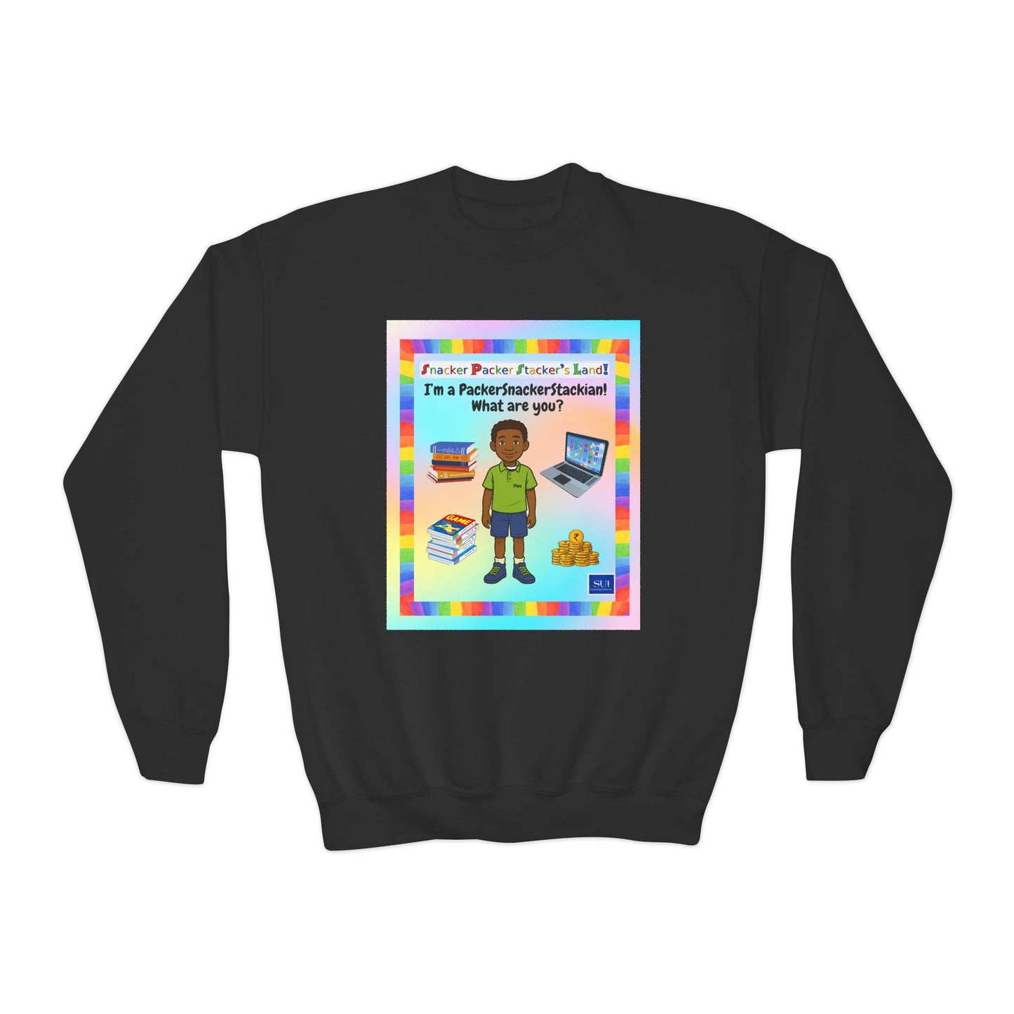 Youth Crewneck Sweatshirt - Perfect for Future Leaders!