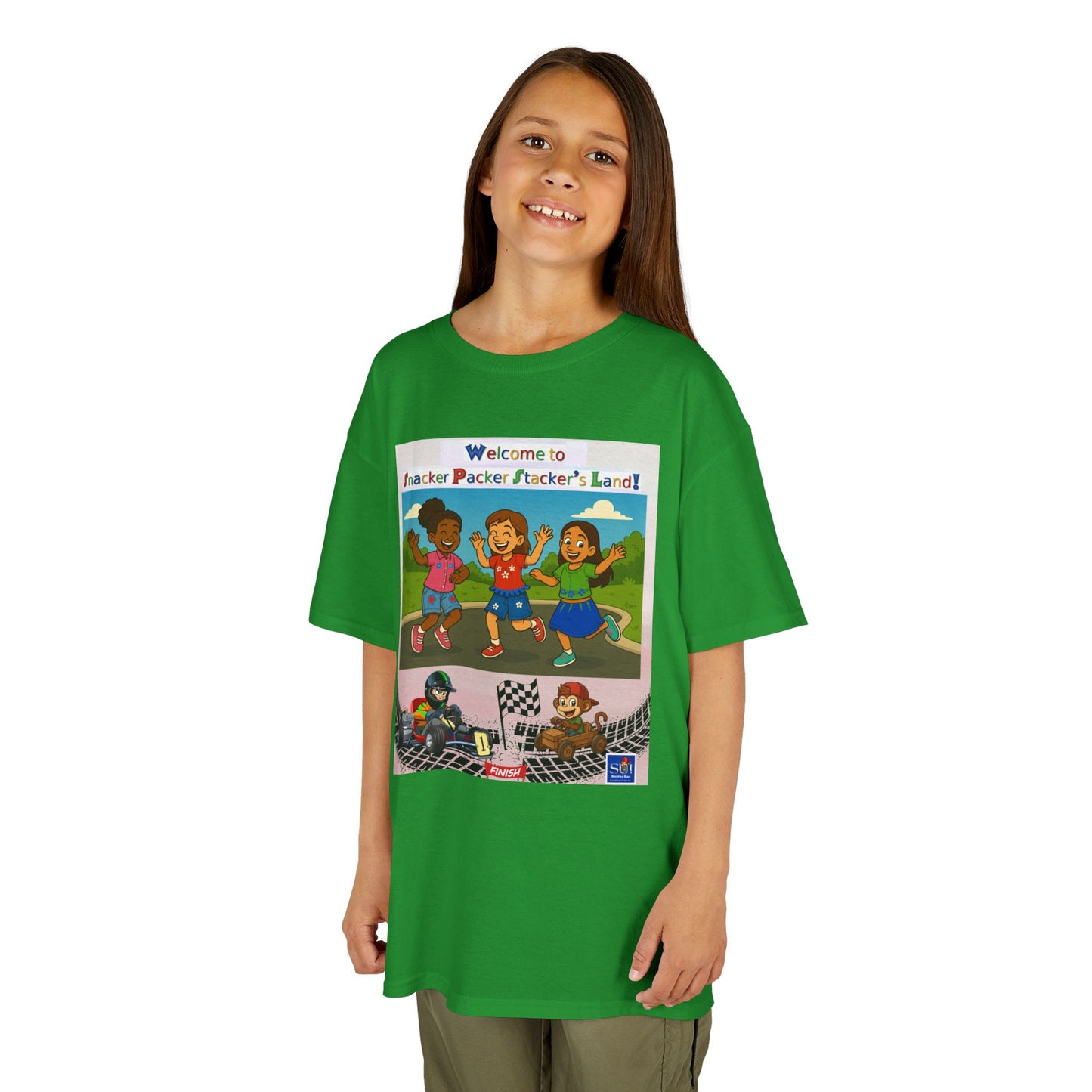 Kids Graphic Tee - Welcome to Snacker Packer's Land