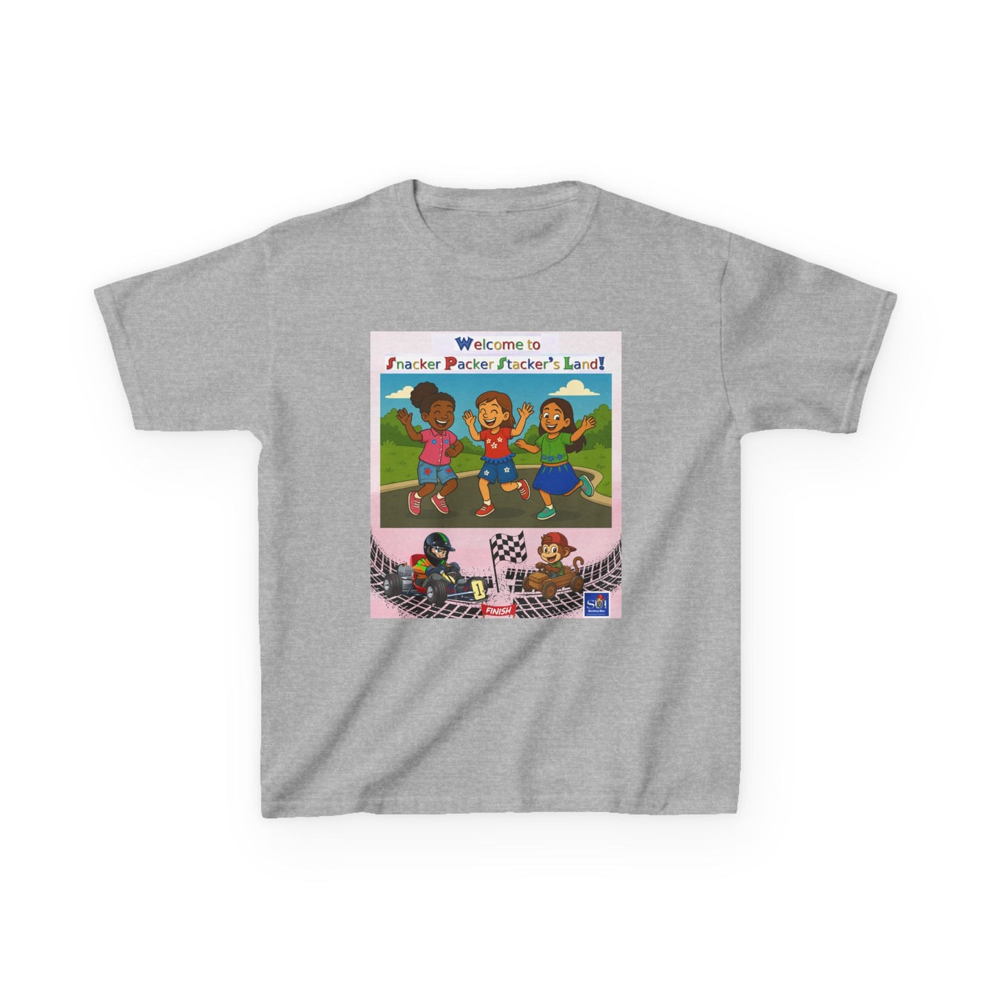 Kids Graphic Tee - Welcome to Snacker Packer's Land