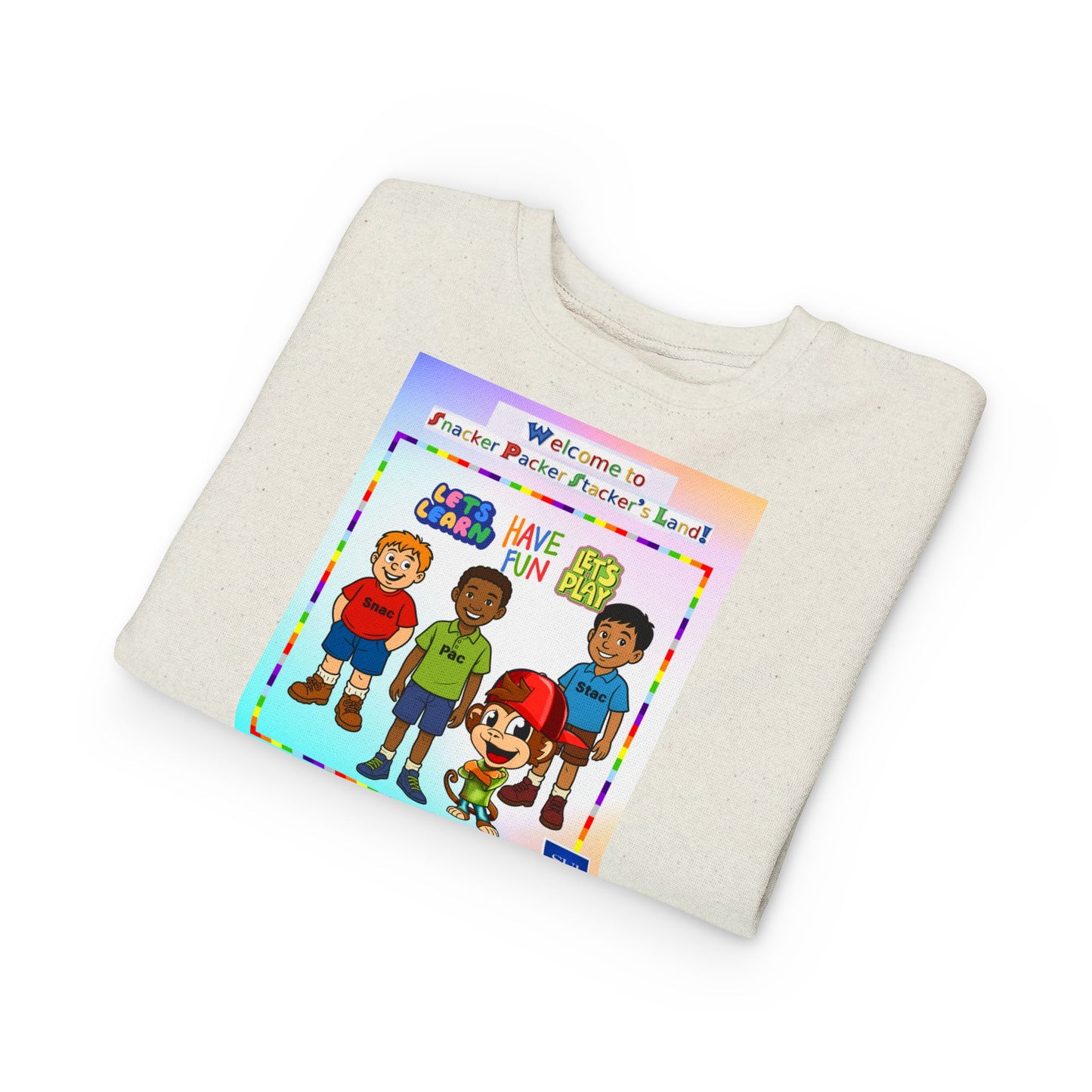 Toddler Sweatshirt - Welcome to Colorful Fun Day Design