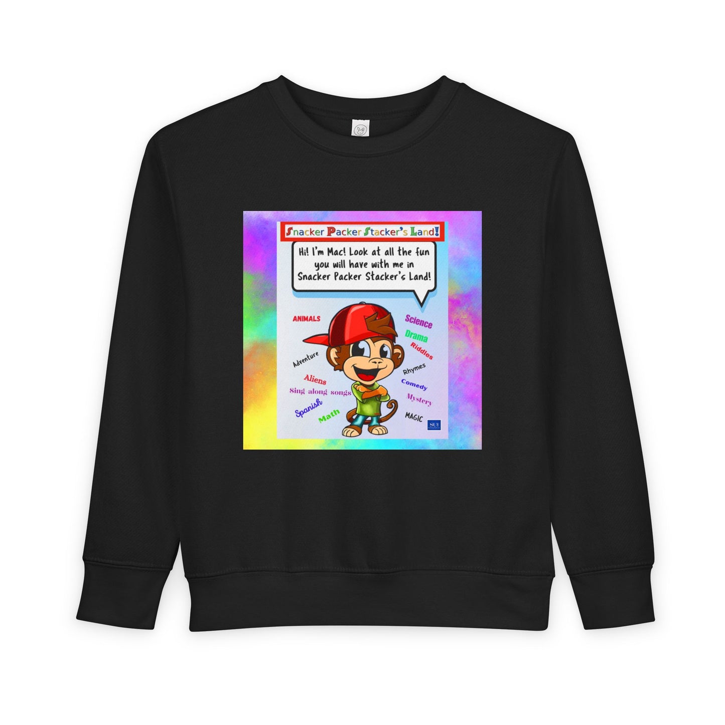 Toddler Sweatshirt with Playful Design - Perfect for Everyday Wear!