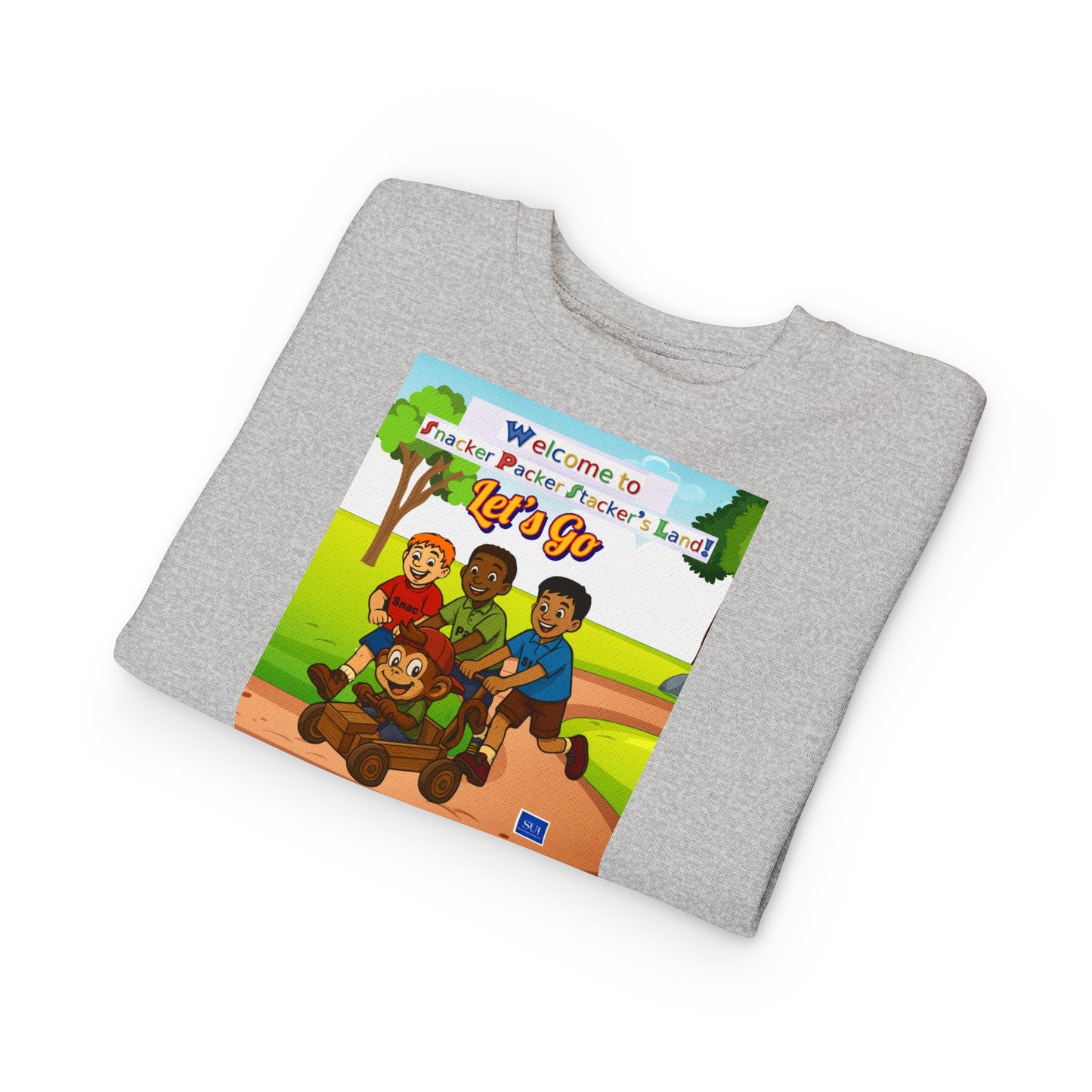 Toddler Sweatshirt - Welcome to Fun Adventures! Let's Go!
