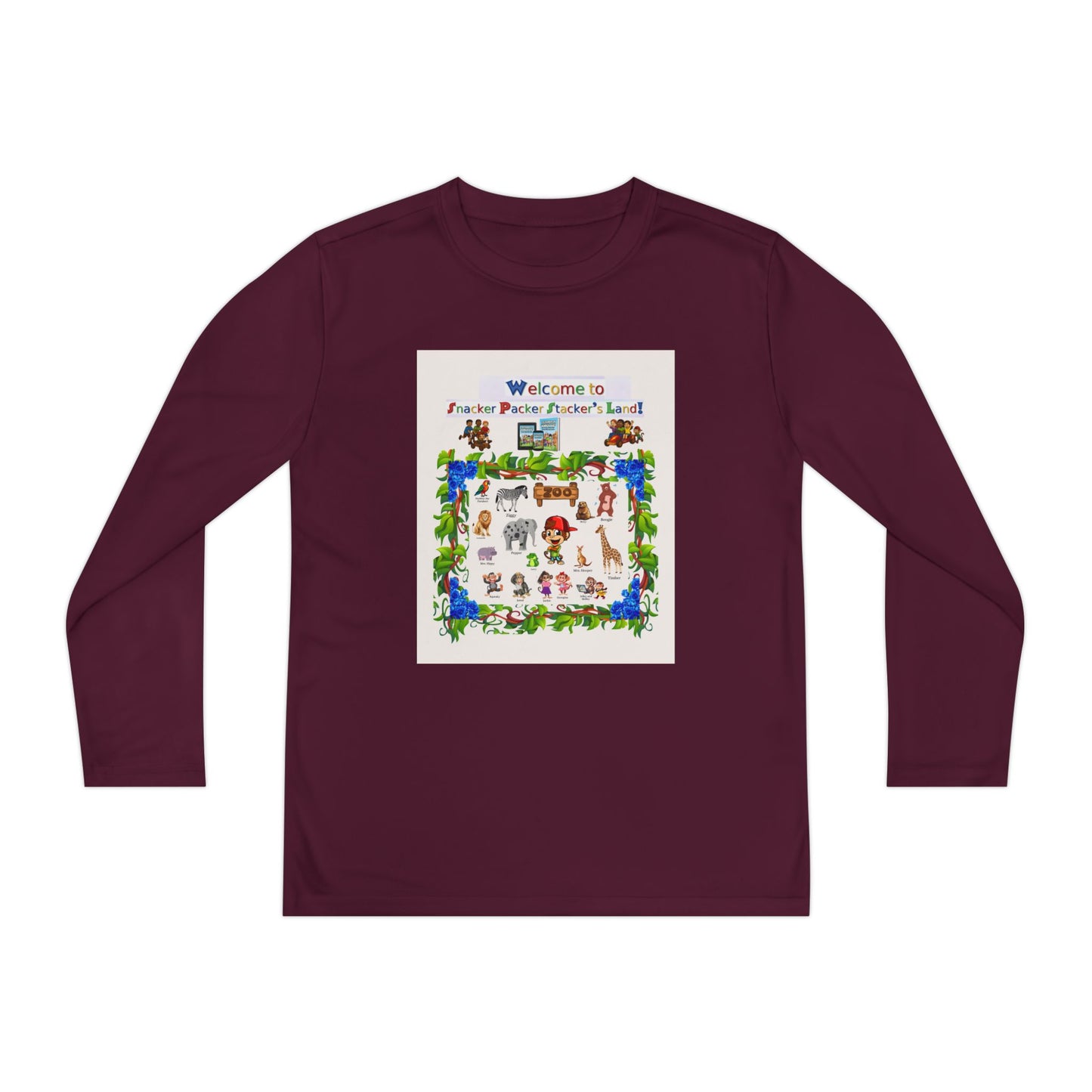 Youth Long Sleeve Tee - Welcome to the Petting Zoo Design