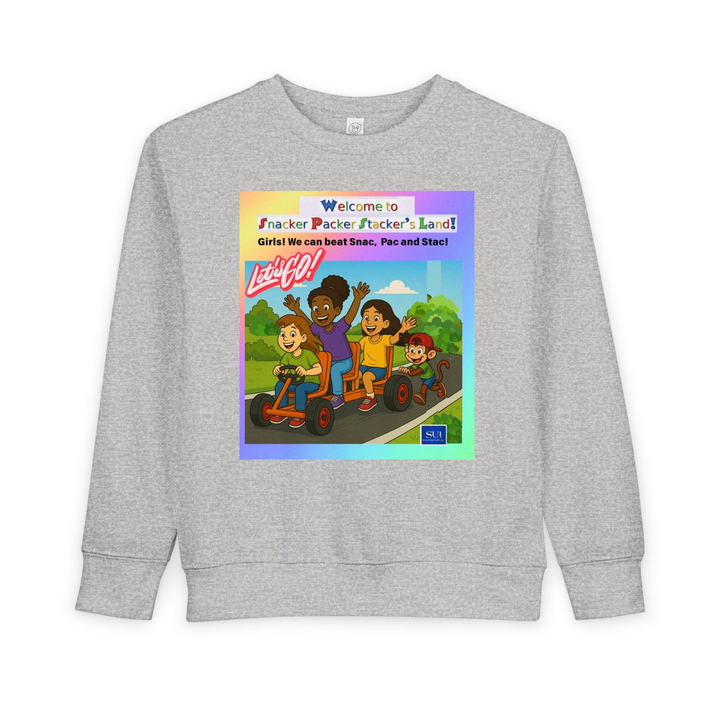 Toddler welcome to Sacker Packer's Land Toddler Sweatshirt - Fun & Playful Kids Apparel
