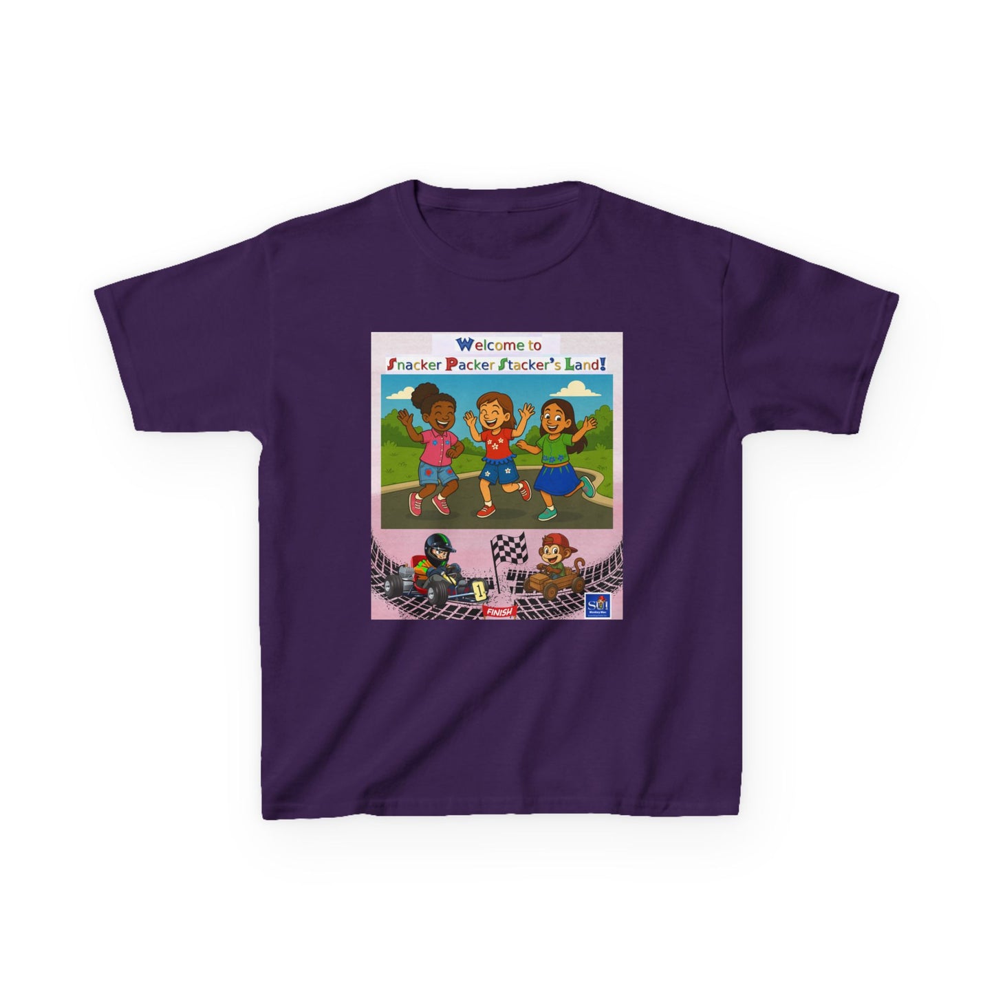 Kids Graphic Tee - Welcome to Snacker Packer's Land