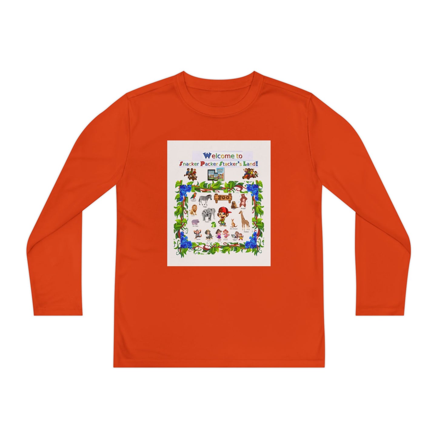 Youth Long Sleeve Tee - Welcome to the Petting Zoo Design