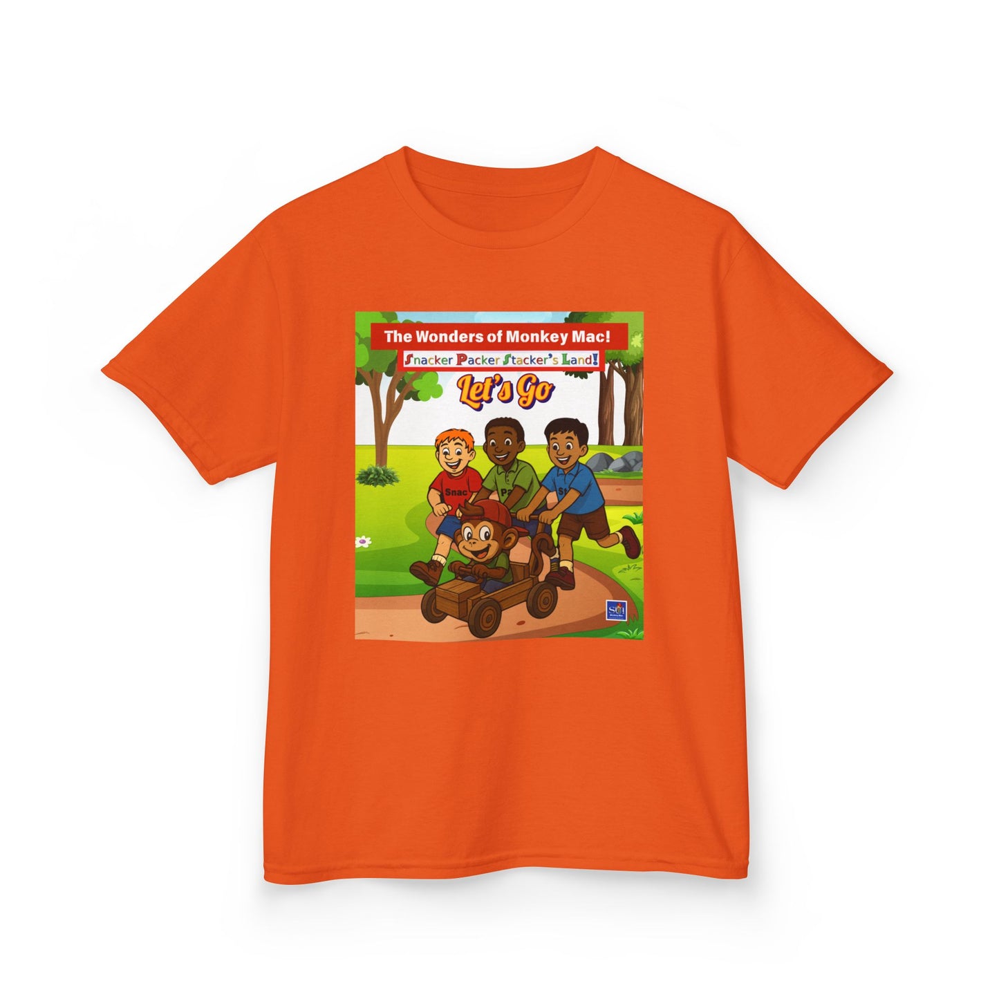Kids Softstyle Tee - Welcome to Playtime Paradise Design