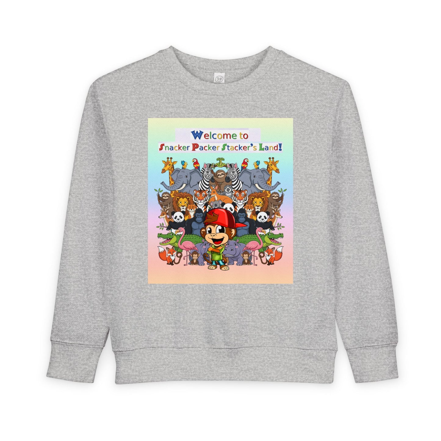 Toddler's welcome to Packer Puckers Land Toddler Sweatshirt