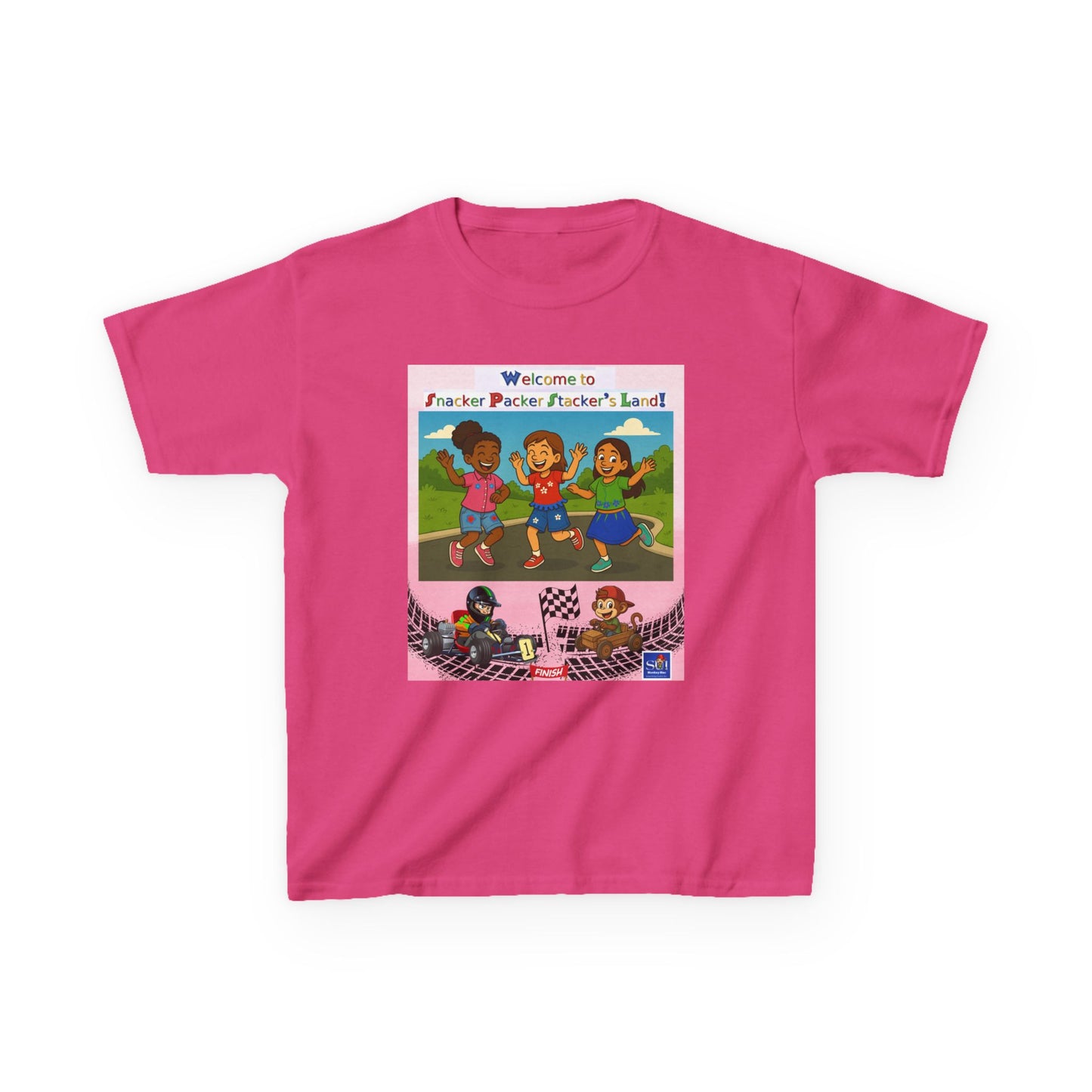 Kids Graphic Tee - Welcome to Snacker Packer's Land