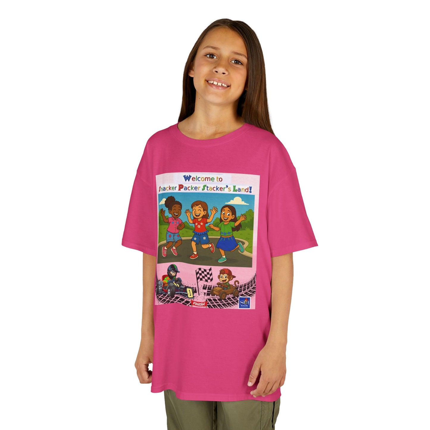 Kids Graphic Tee - Welcome to Snacker Packer's Land