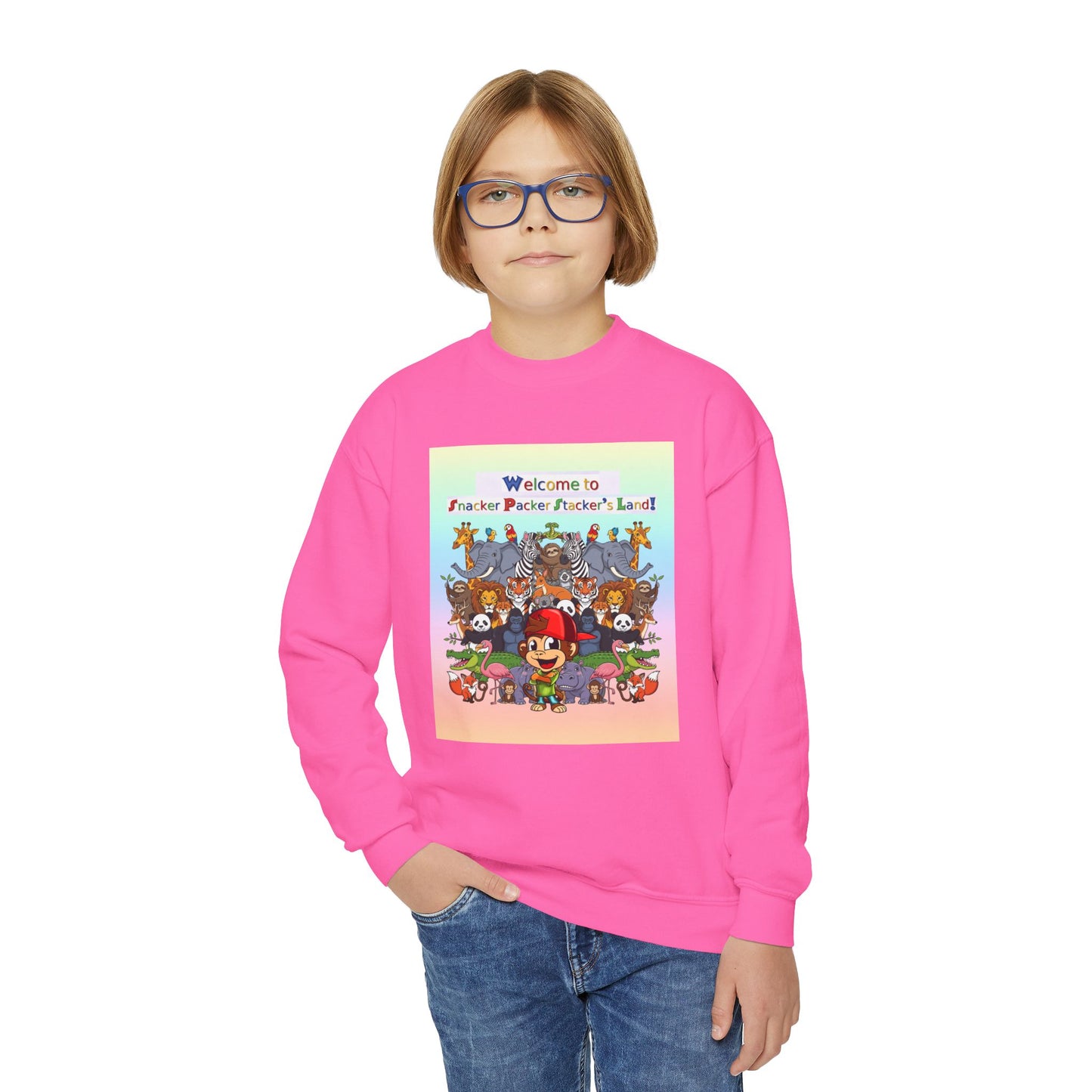 Youth, welcome to the Party Youth Crewneck Sweatshirt