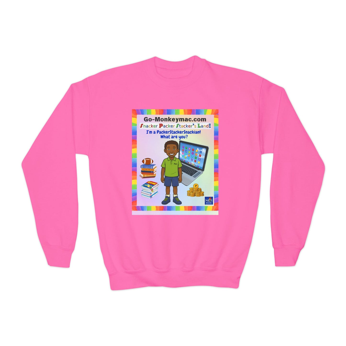 Youth Crewneck Sweatshirt - Perfect for Future Leaders!