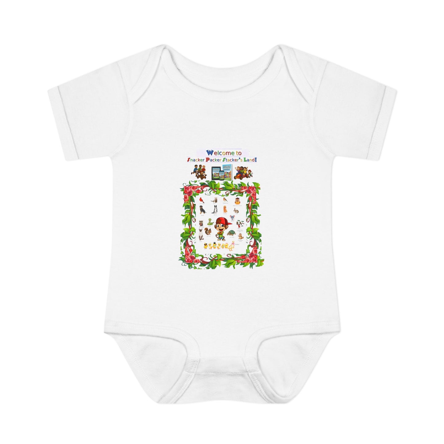 Welcome to Our Merry Little World Infant Bodysuit, Baby Shower Gift, Holiday Outfit, Cute Baby Clothes, Newborn Clothing