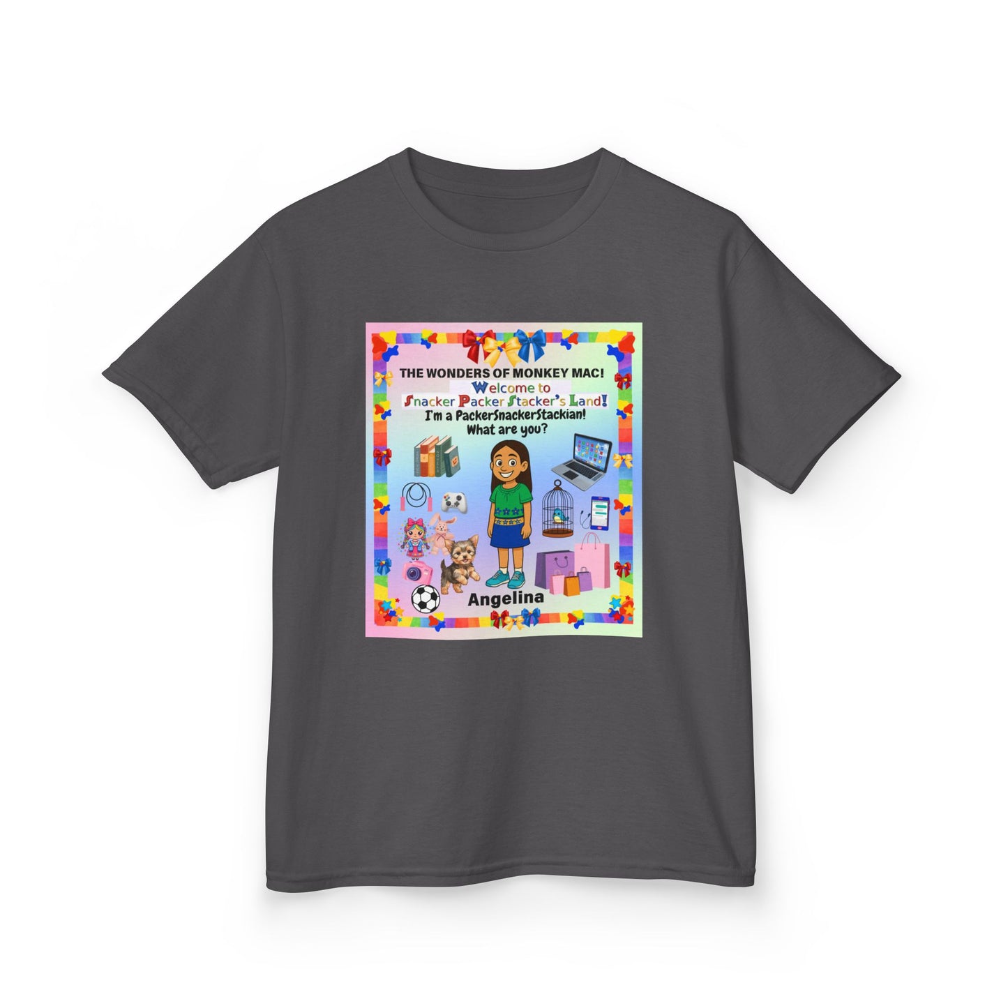 Youth Tee — Personalized "I'm a Packer/Sacker/Stackin' What are you?" Cartoon Kid Shirt