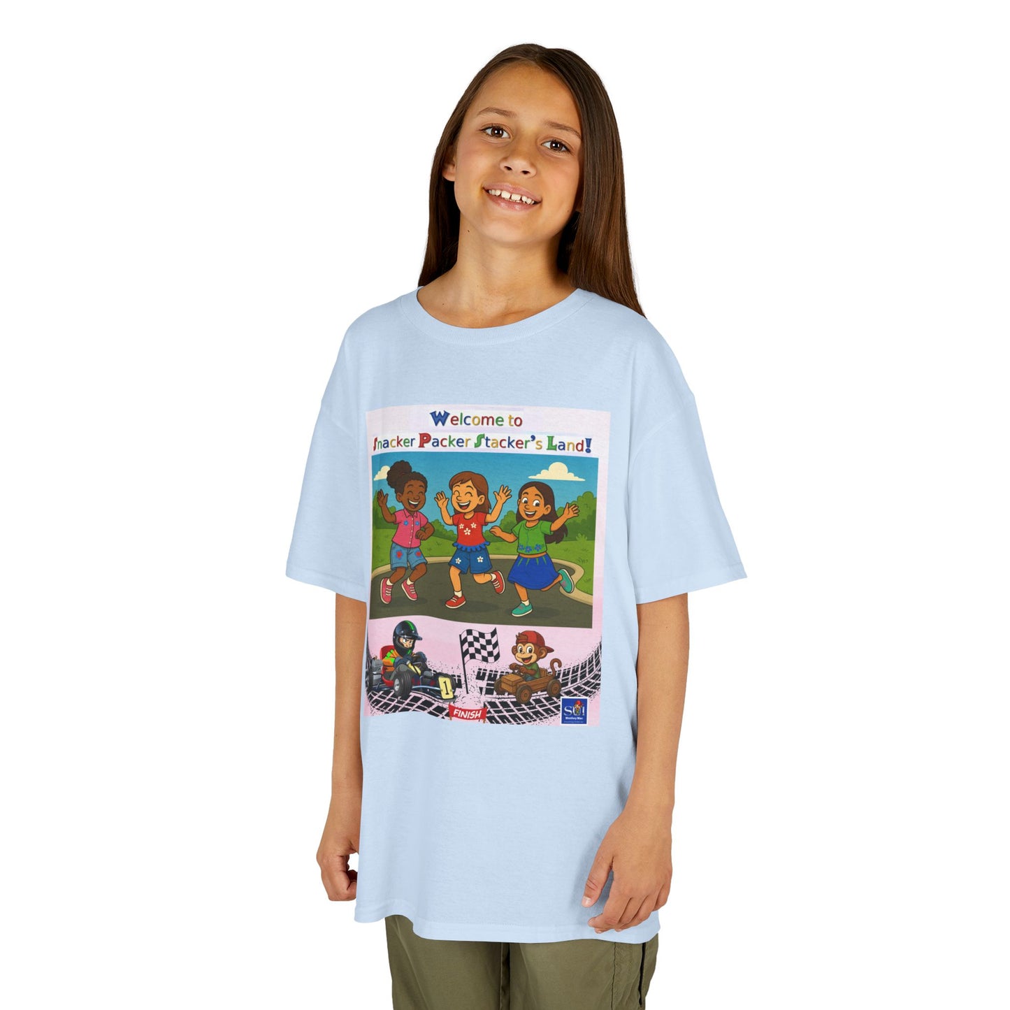 Kids Graphic Tee - Welcome to Snacker Packer's Land
