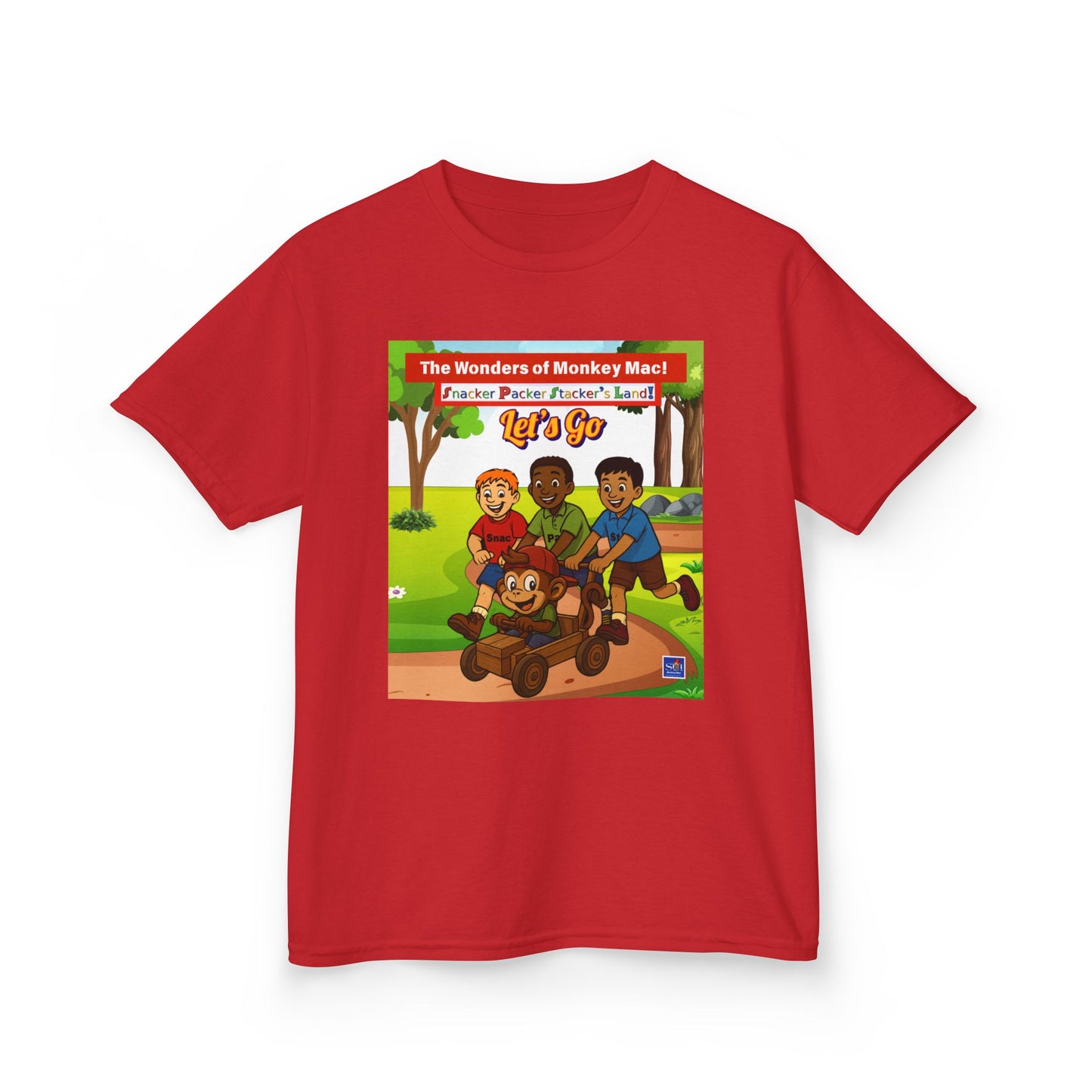 Kids Softstyle Tee - Welcome to Playtime Paradise Design